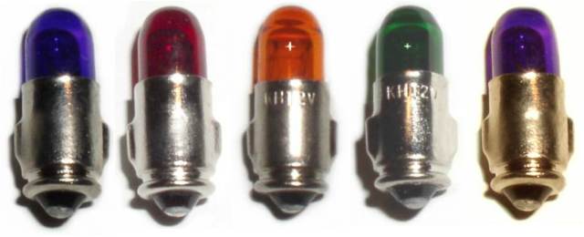 Ba7s Miniature Bayonet Instrument Panel Bulbs